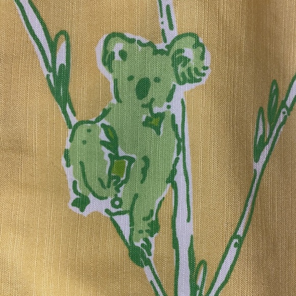 🌴LILLY PULITZER Originals ‘Climbing the Ladder’ Koala/Bamboo Print A-Line Skirt - Picture 12 of 12